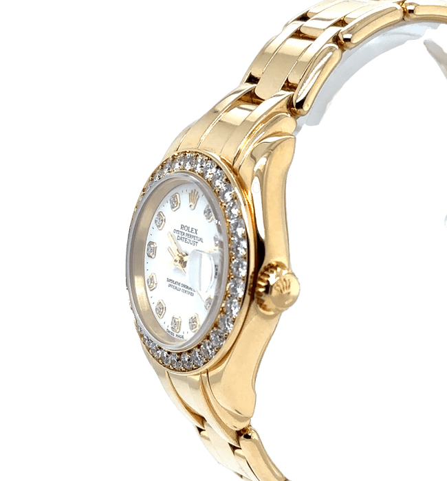 Montre ROLEX - Montre lady datejust pearlmaster 58 Facettes 1.00000161/1