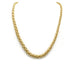 Necklace Braided mesh necklace Yellow gold 58 Facettes 240115R