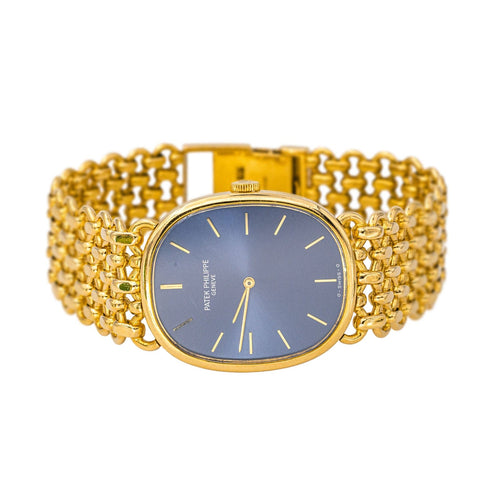Montre Patek Philippe Montre Golden Ellipse Or jaune 58 Facettes 4095792CN