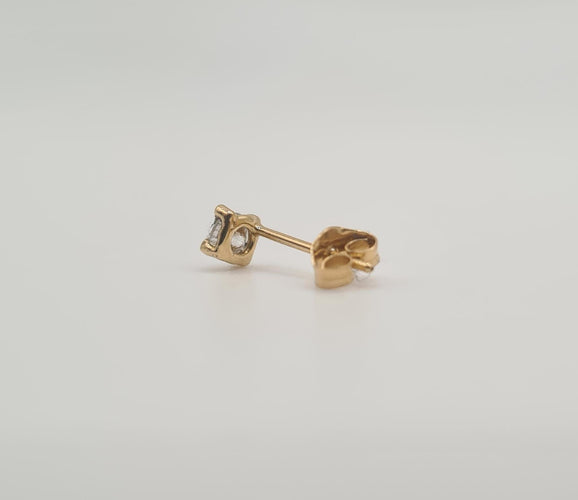 Boucles d'oreilles Boucles d’oreilles or jaune et diamants 58 Facettes