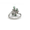 Bague 56 Bague - Or, Diamants et Emeraudes 58 Facettes 250305R