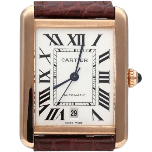 Montre Cartier Montre Tank Solo Xl 58 Facettes MT43616