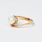 Bague Or Jaune - Perle de culture