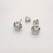 Boucles d'oreilles Boucles d'oreilles or blanc et diamant 58 Facettes