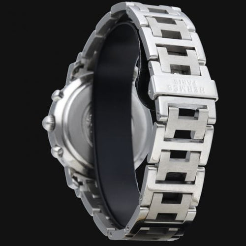 Montre Hermes Montre Clipper Chronograph 58 Facettes MT41658