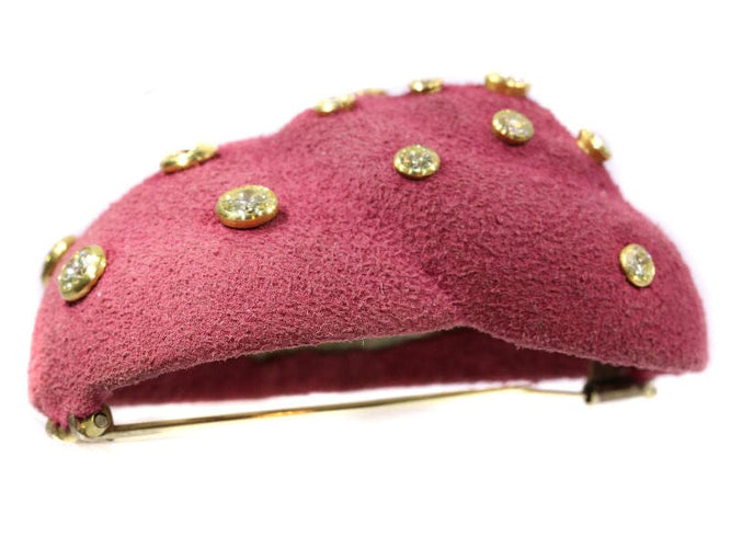 Boucles d'oreilles Bijoux emblématiques des années 60 : boucles d'oreilles et broche escargot de Christian Dior avec diamants de 6,74 ct 58 Facettes 18134-0007