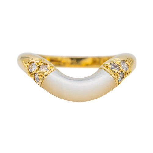 Bague 52 Cartier Bague  Or jaune Pierre de lune, Diamant 58 Facettes 3662248RV