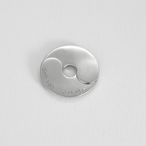 Pendentif Dinh Van - Double Sens - Pendentif en or blanc 58 Facettes CHAT1323X3