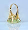 Bague en or jaune et béryl vert 20 carats