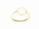 Bague 53 Bague Transparence Or jaune 58 Facettes 578910RV