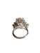 Bague 51 Importante bague or blanc saphirs et diamants 58 Facettes