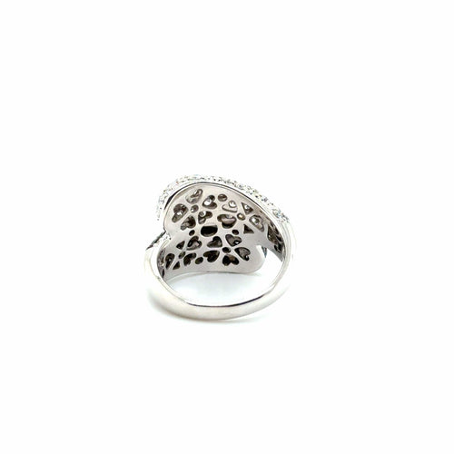 Bague 54 Bague Or blanc et Diamants 58 Facettes 1.0000689/1