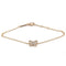 Bracelet Bracelet Papillon - Or, Diamants & Nacre 58 Facettes 250131R