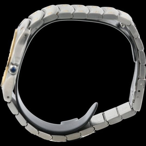 Montre Cartier Montre Santos Galbée Ronde 58 Facettes MT41466