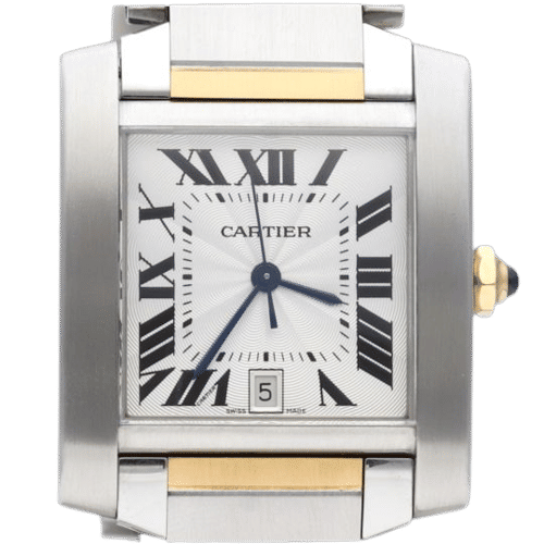 Montre Cartier Montre Tank Francaise Gm 58 Facettes MT42944