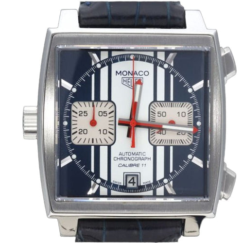 Montre Montre Tag Heuer Monaco Chronographe Calibre 11 Steve McQueen 58 Facettes MT40070