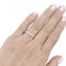 Bague 54 Alliance Messika, "Emotion" or blanc et diamants. 58 Facettes 34889