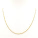 Necklace Twisted knit necklace Yellow gold 58 Facettes