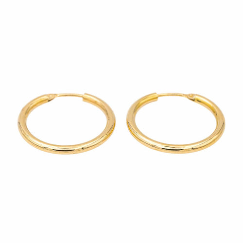 Boucles d'oreilles Boucles d'oreilles Créoles Or jaune 58 Facettes 4076582RV