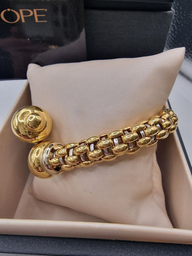 Bracelet Fope - Bracelet en or jaune et or blanc 18k 58 Facettes