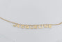 Collier Collier vintage en or avec le prénom Jacqueline 58 Facettes