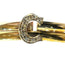 Bracelet Bracelet Cartier vintage double C , 2 ors et diamants 58 Facettes
