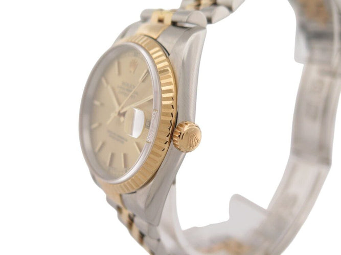 Montre vintage montre ROLEX datejust 16233 jubilee 36mm automatique or 18k & acier 58 Facettes 268501