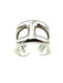 Bague HERMES - bague collection osmose, argent GM 58 Facettes