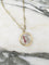 Pendentif Pendentif Art Déco porte bonheur 13 or jaune, platine 58 Facettes