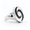 Bague 51 Bague Bulgari de la collection Optical en or blanc et onyx 58 Facettes 4579