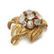 Broche Broche - Or jaune, Rubis, Pierres de Lune 58 Facettes 250199R