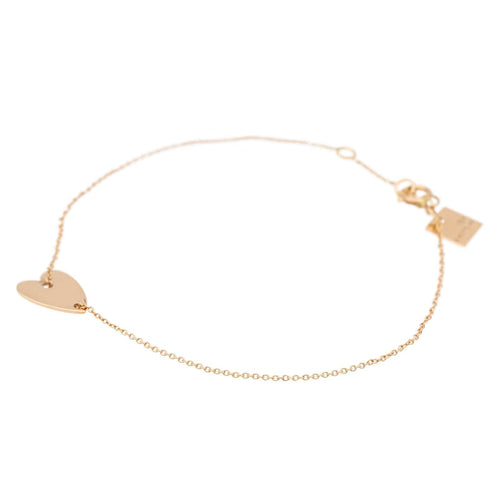Bracelet Ginette NY Bracelet Cœur  Or rose 58 Facettes 2682446CN