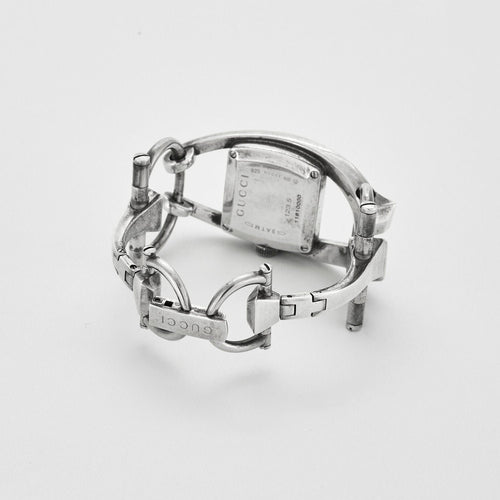 Montre GUCCI – Montre Horsebit en argent 58 Facettes 23/317