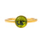 Bague 56 Bague  Or jaune Péridot 58 Facettes 4342806RV