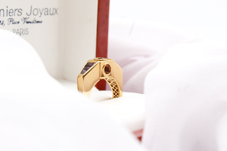 Bague 53 Bague "Premiers Joyaux" or jaune 58 Facettes 250199