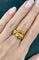 Bague 59 Bague solitaire Néo Gothique figurant une tête de chimère 58 Facettes