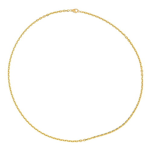 Collier Maille forçat Or jaune