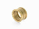 Bague 50 bague BULGARI b.zero1 4 rangs 323541 t50 en or jaune 18k 11gr 58 Facettes 271101