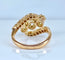 Bague 49 Bague en or jaune 18 carats et diamants vers 1900 58 Facettes AB497