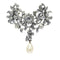 Broche Grâce géorgienne : broche en diamants et perles, vers 1740 58 Facettes 20169-0046