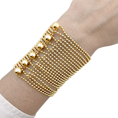 Bracelet Bracelet Cartier, "Draperie", or jaune. 58 Facettes 35232
