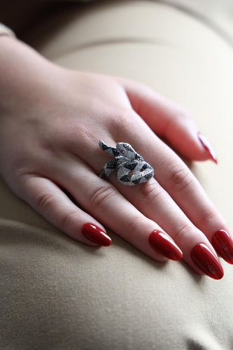 Bague Or blanc Diamant