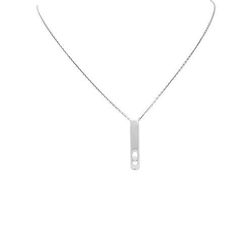 Collier Collier Messika, "Mon Premier Diamant", ou blanc, diamant. 58 Facettes 34537