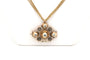 Collier Collier Napoléon III en or jaune 18 carats et diamants "taille" rose 58 Facettes B485