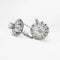 Boucles d'oreilles Boucles d'oreilles en or blanc serties de diamants de 0,26 ct 58 Facettes 17583