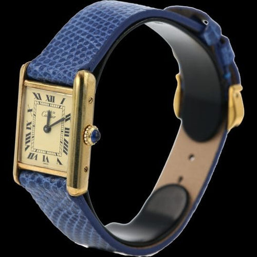 Montre Cartier Montre Tank Vermeil 58 Facettes MT42589
