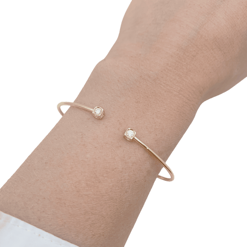Bracelet Bracelet Dinh Van, "Le Cube Diamant", or jaune, diamants. 58 Facettes 34557