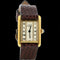 Montre Cartier Montre Tank Vermeil Must De Cartier Vermeil 58 Facettes MT43759