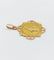 Pendentif Médaille religieuse Art Nouveau or rose et jaune Vierge Marie (circa 1917) 58 Facettes B01004