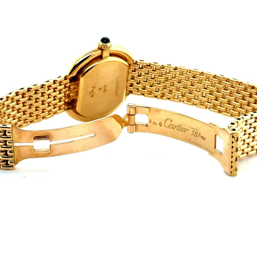 Montre Cartier - Montre « Ellipse » Or jaune 58 Facettes 1.0002232/1